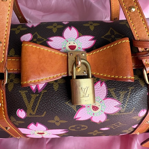 Louis Vuitton x Takashi Murakami - Pink Cherry Blossom Papillon - Y2K 2000s - Picture 2 of 7